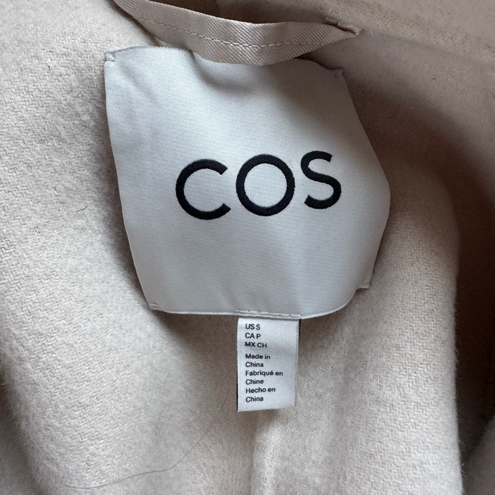 COS Coat Size SM - Picture 2 of 7